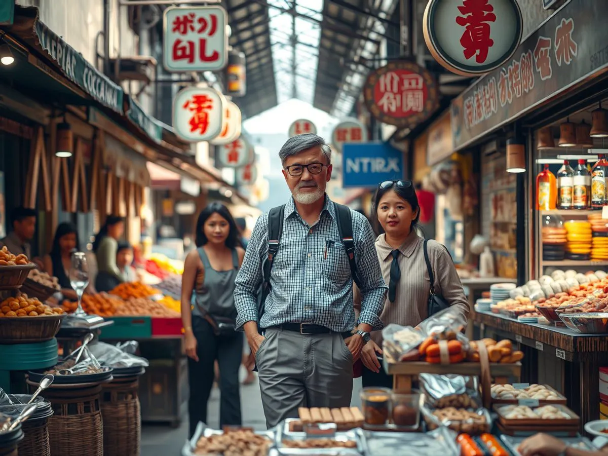 美食探索主题路线导览现场